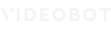 Videobot logo white
